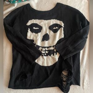 Distressed Misfits sweater